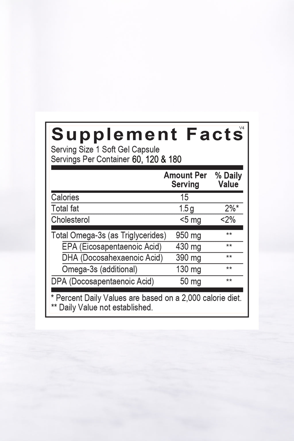 Deep Current Omega (Omega-3 Supplement)